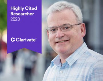 Dr. Guy Faulkner internationally named as one of the most Highly Cited researchers for 2020 and ranked top 1% by citations for social sciences in the Web of Science™